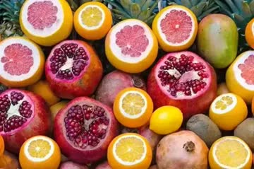 a selection of citrus fruits